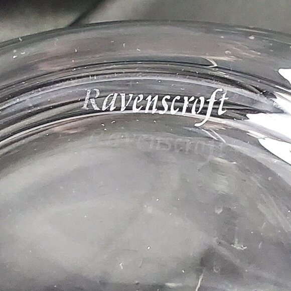 Peterson Ravenscroft Crystal Wine Decanter With Peterson Monogram Logo - Picture 6 of 13